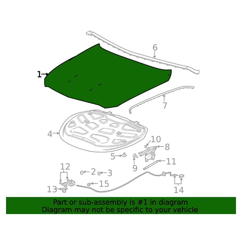 Hot Selling Replaced Aluminum Car Engine Hood Bonnet for 2020 to 2024  CT5 84879186